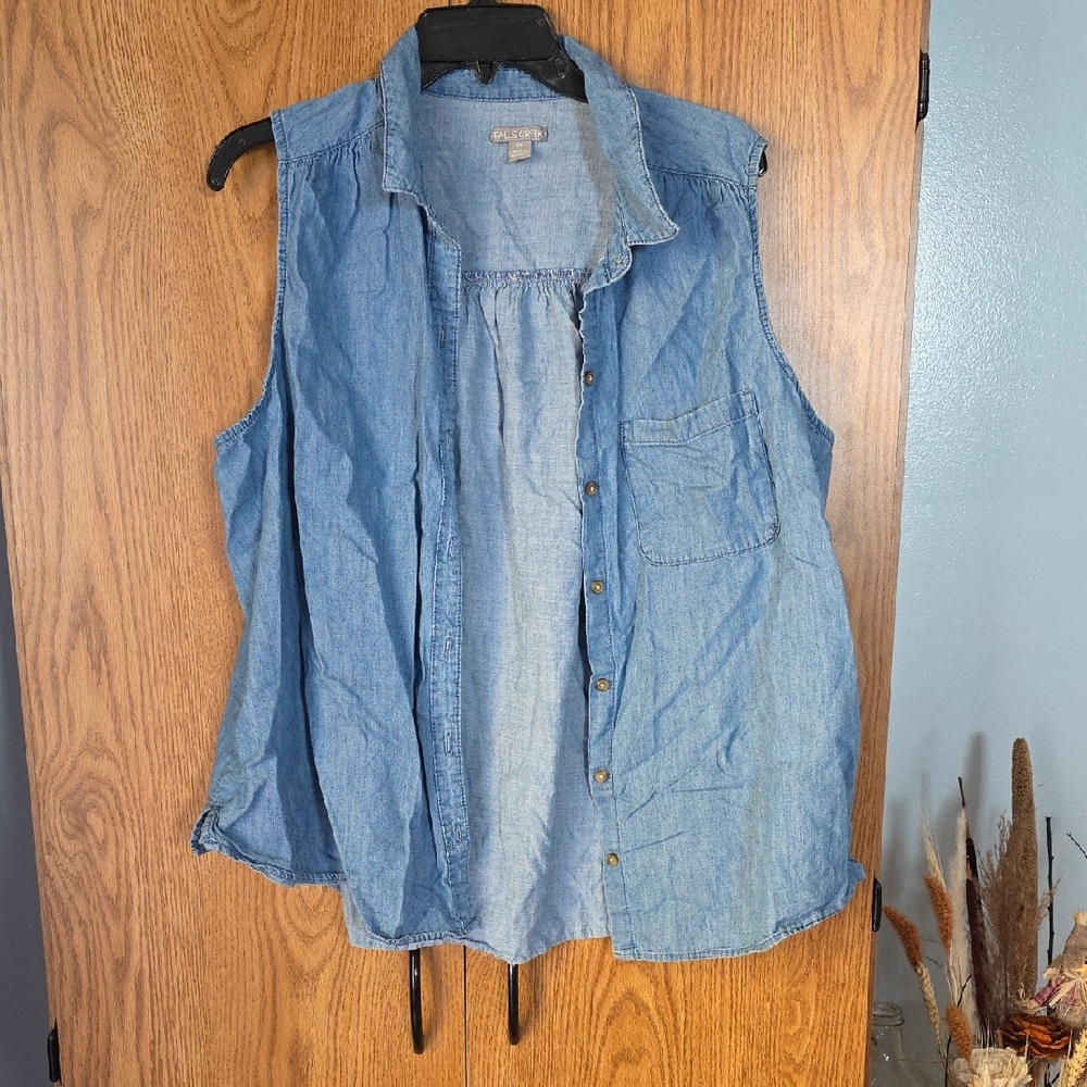 Falls Creek Light Blue Denim Shirt